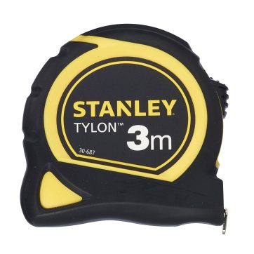 Ruleta Tylon cu protectie cauciuc 3m Stanley 1-30-687
