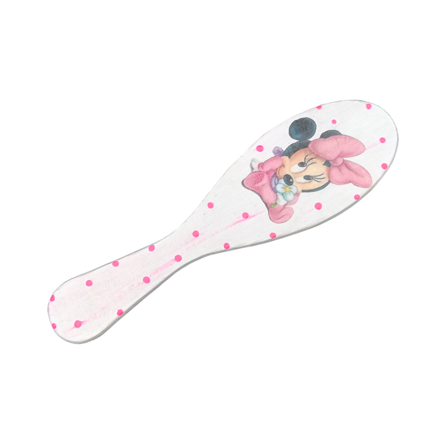 Set personalizat taierea motului ” Baby Minnie Mouse ” Carina